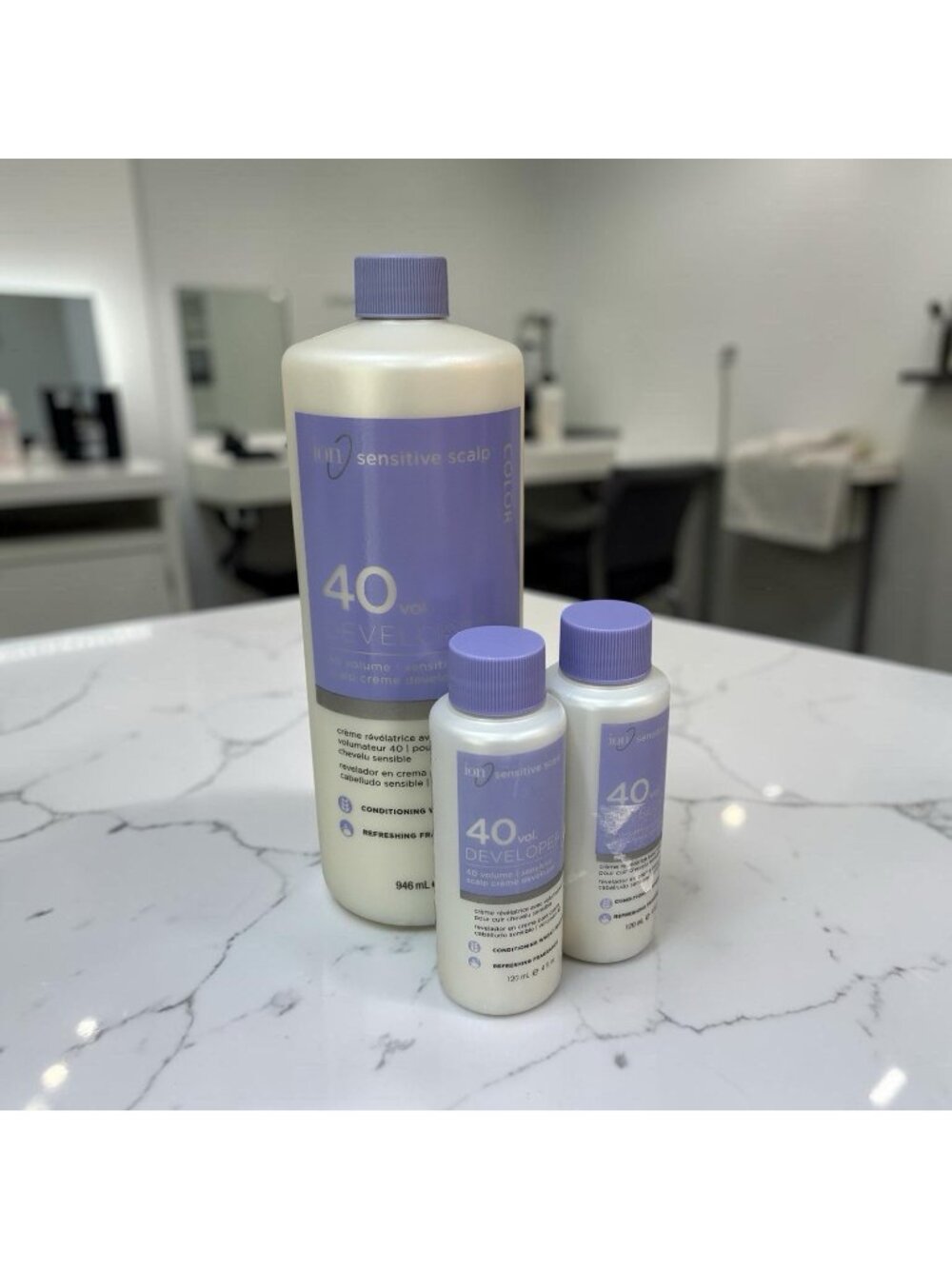 Ion Color Brilliance Sensitive Scalp 20 Volume Creme Developer 32 fl oz & 4 Oz